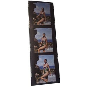 Kathy Ireland Triple Photo Slide‎ Swimsuit Model Catalog Production Picture (C6)